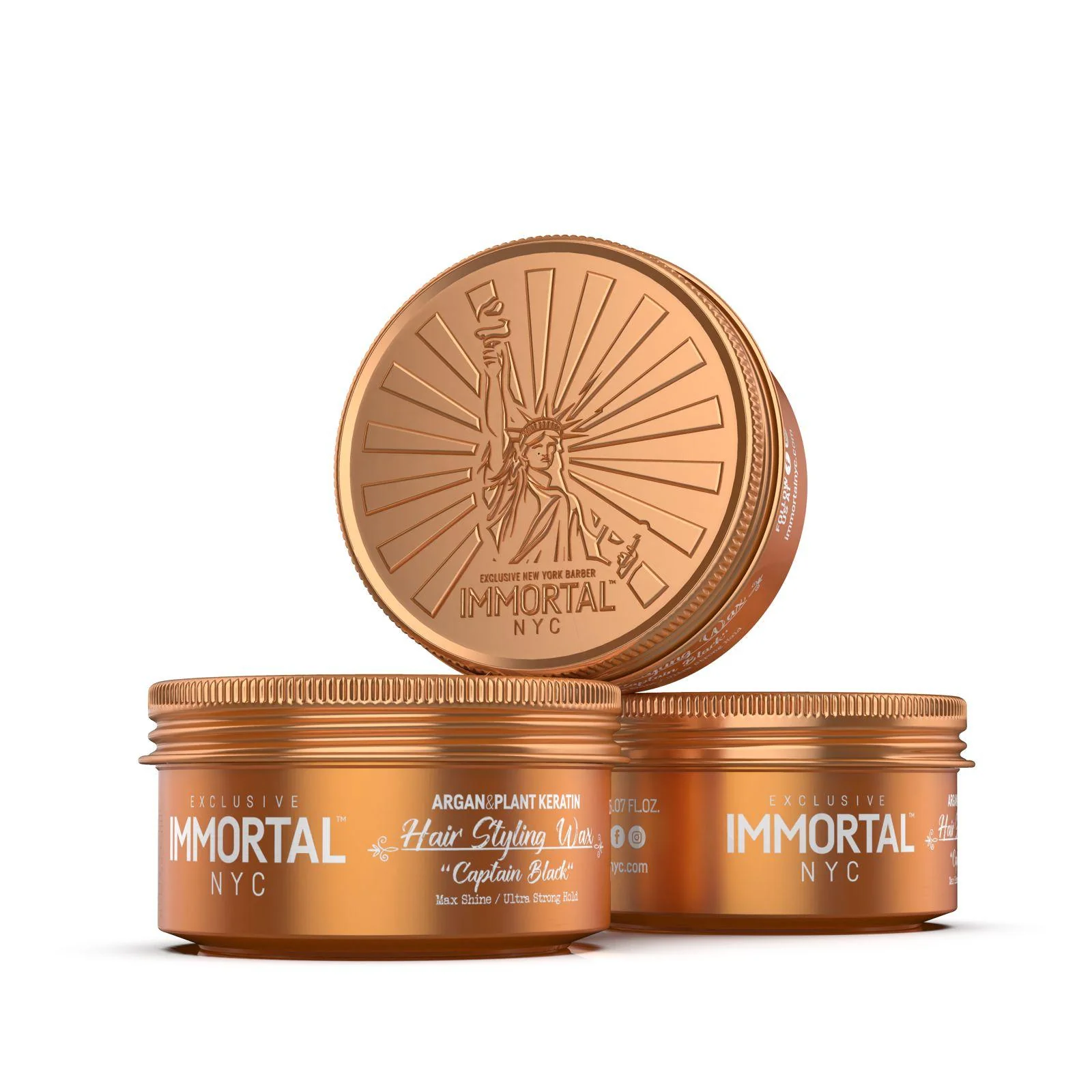 ''Captain Black'' Hair Styling Wax - Image 4