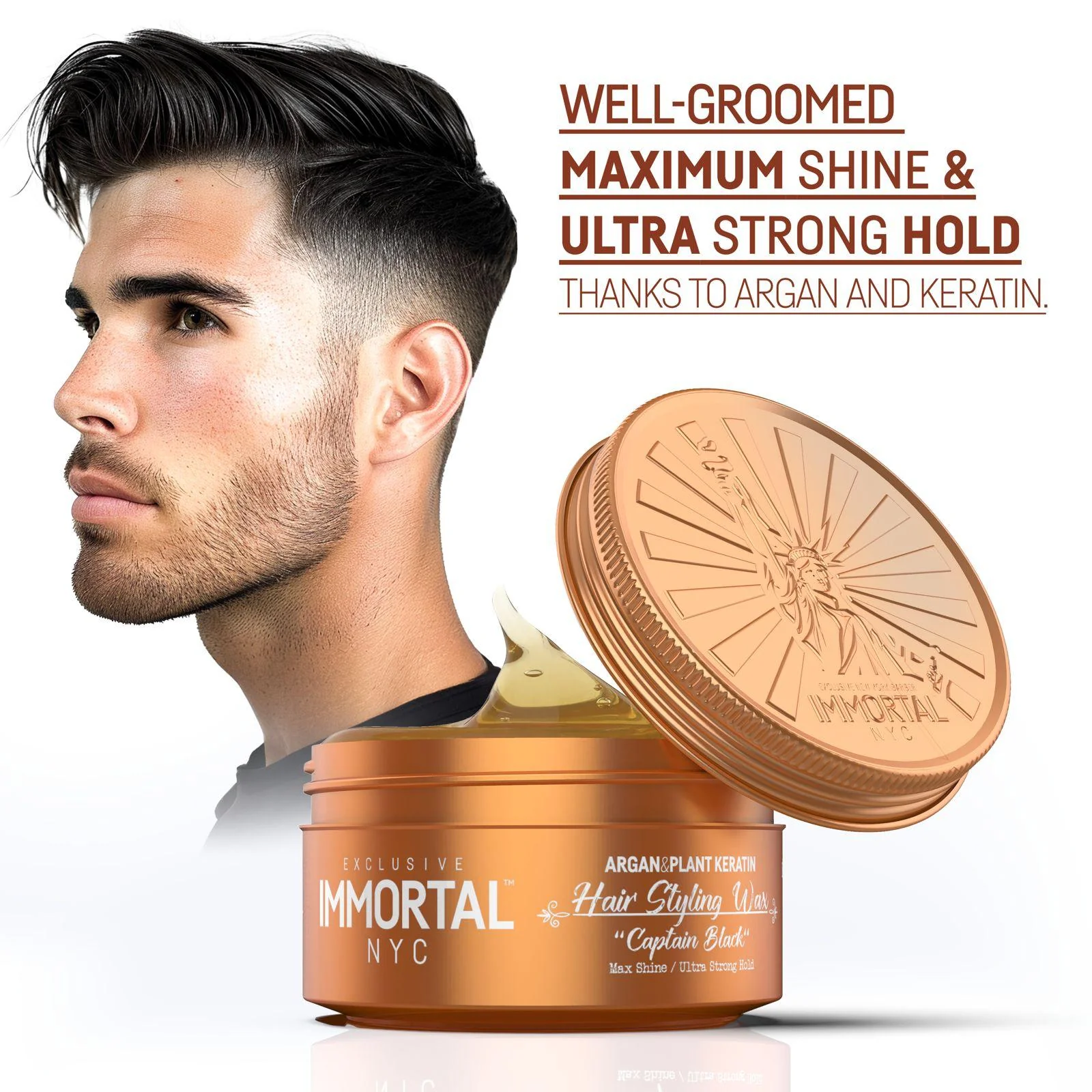 ''Captain Black'' Hair Styling Wax - Image 9