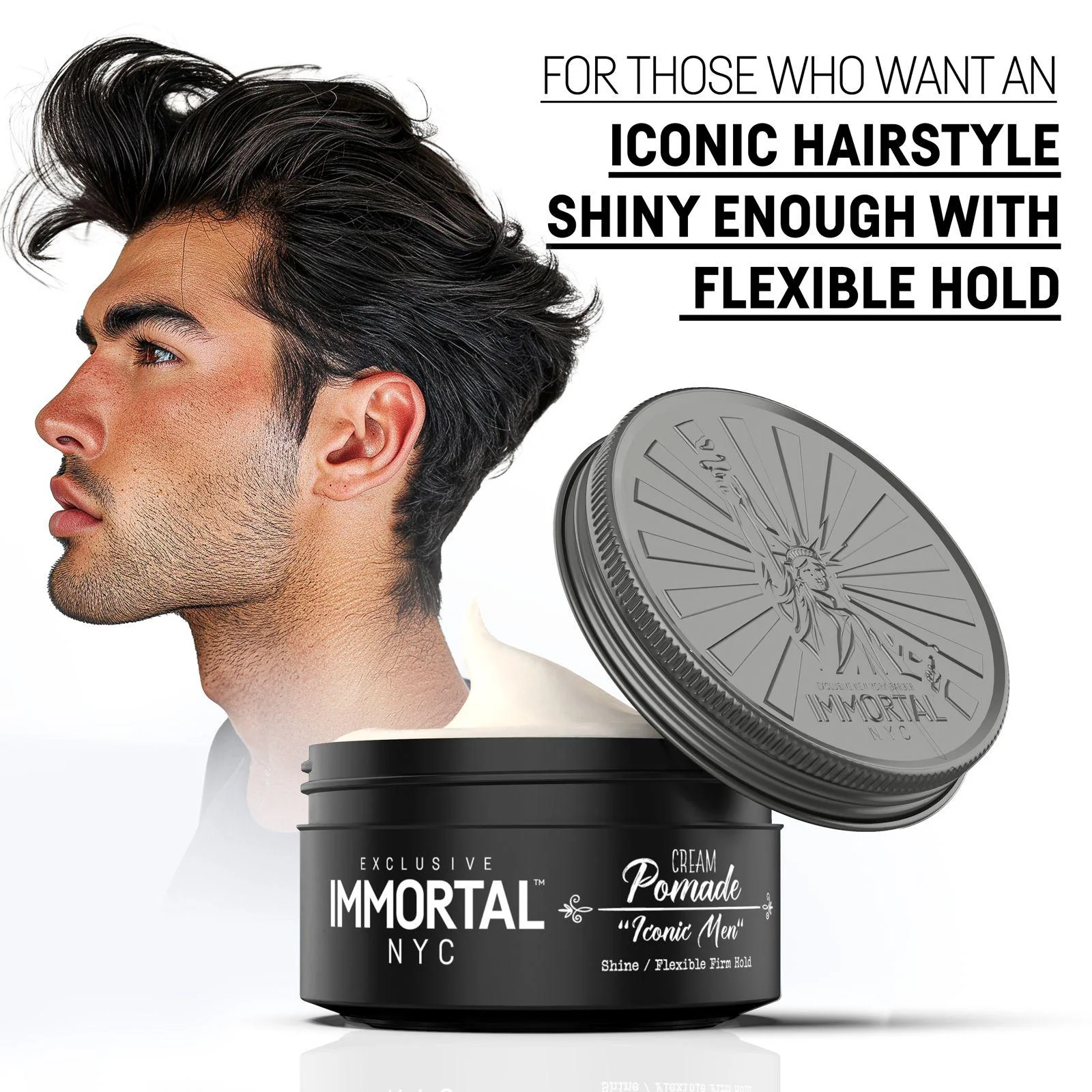 "Iconic Man" - Cream Pomade - Image 4