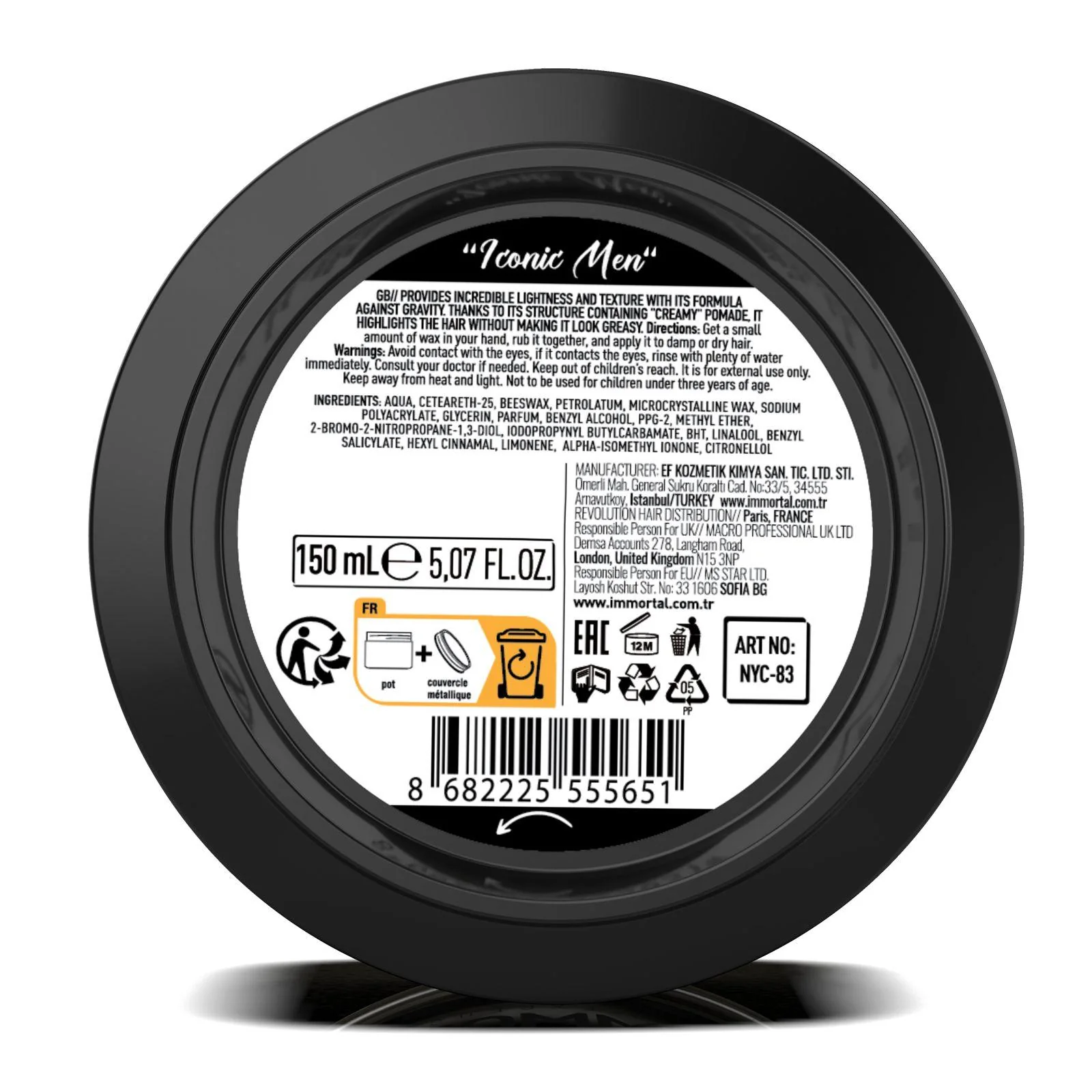 "Iconic Man" - Cream Pomade - Image 5