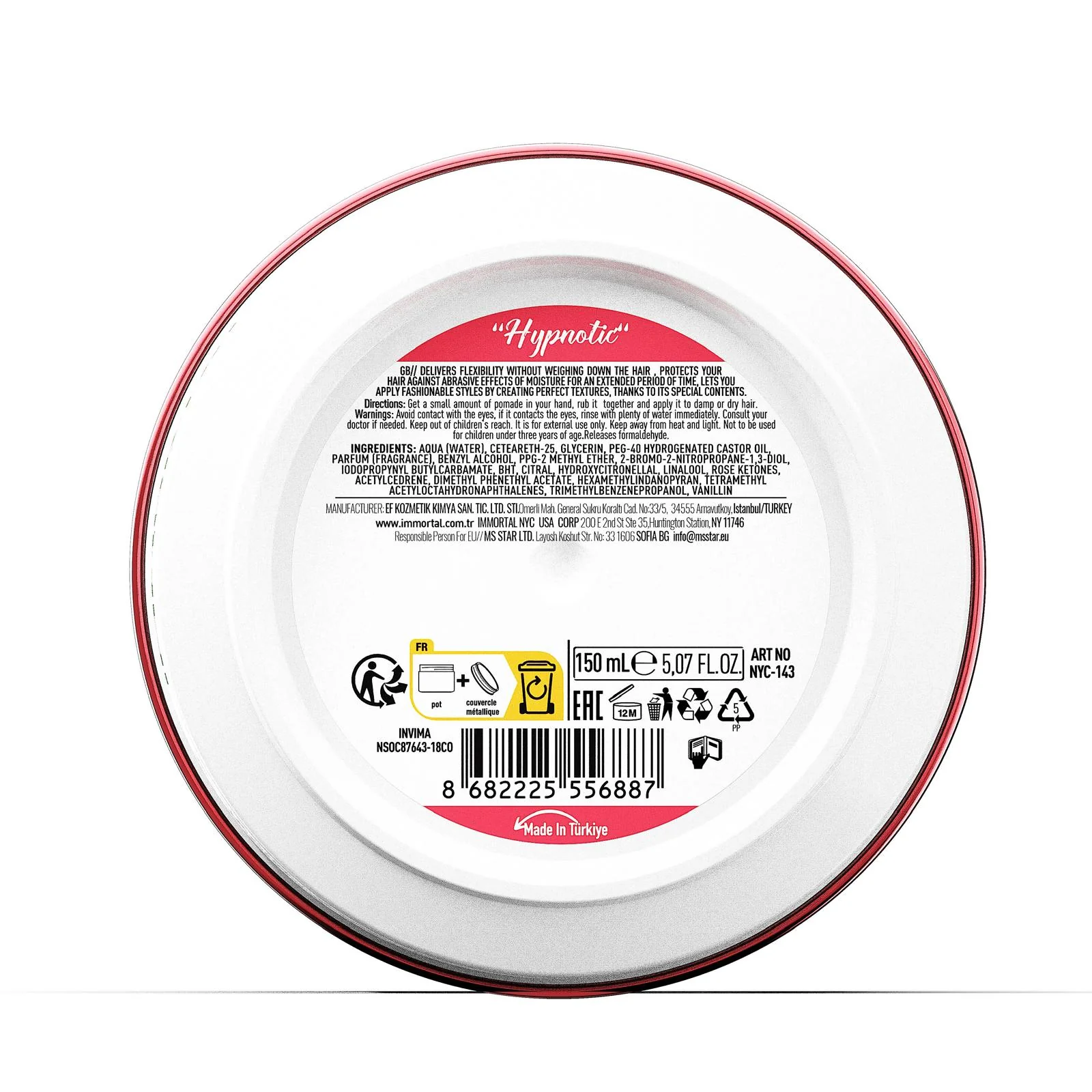 Gel Styling Wax "Hypnotic" - Image 6