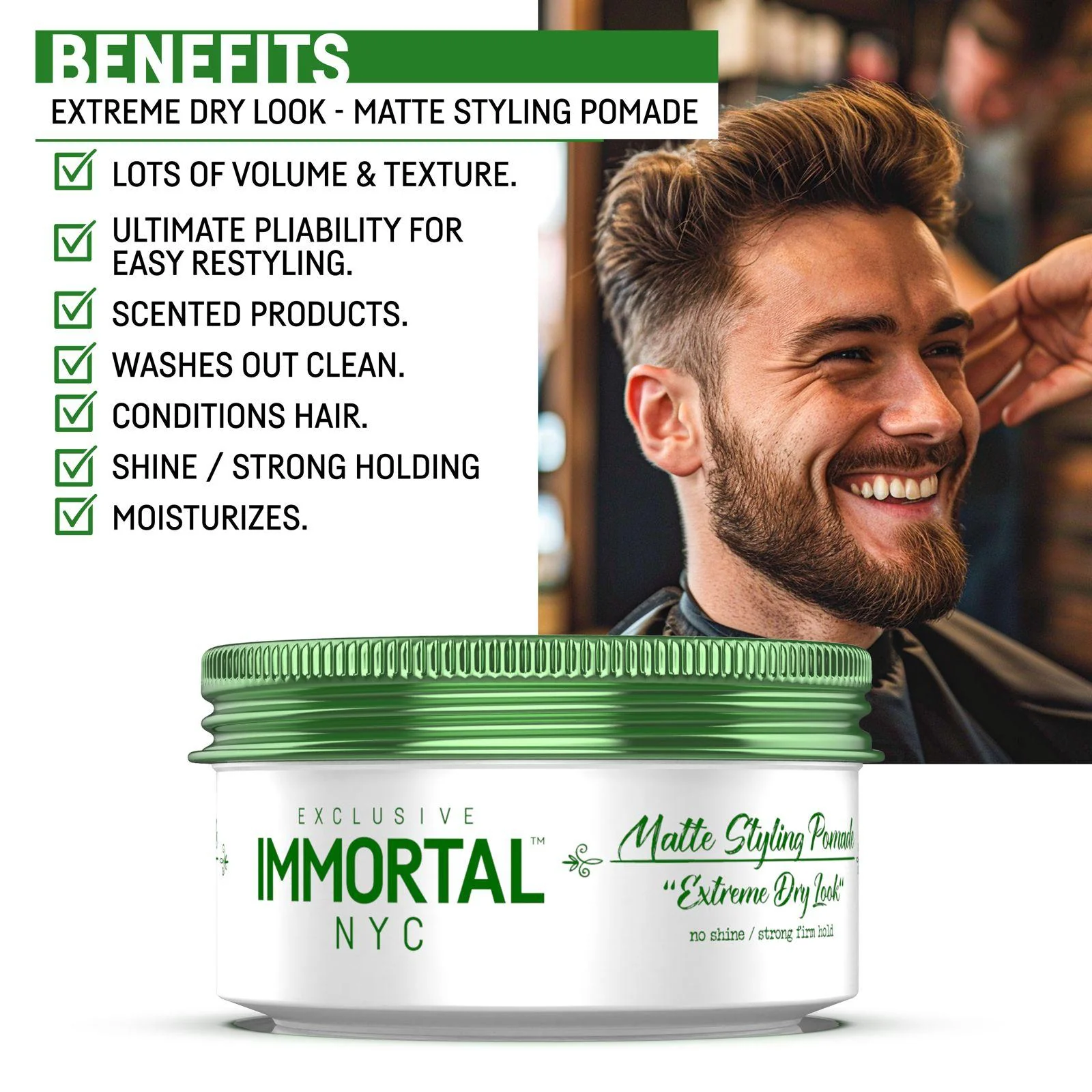 Extreme Dry Look Pomade - Image 5