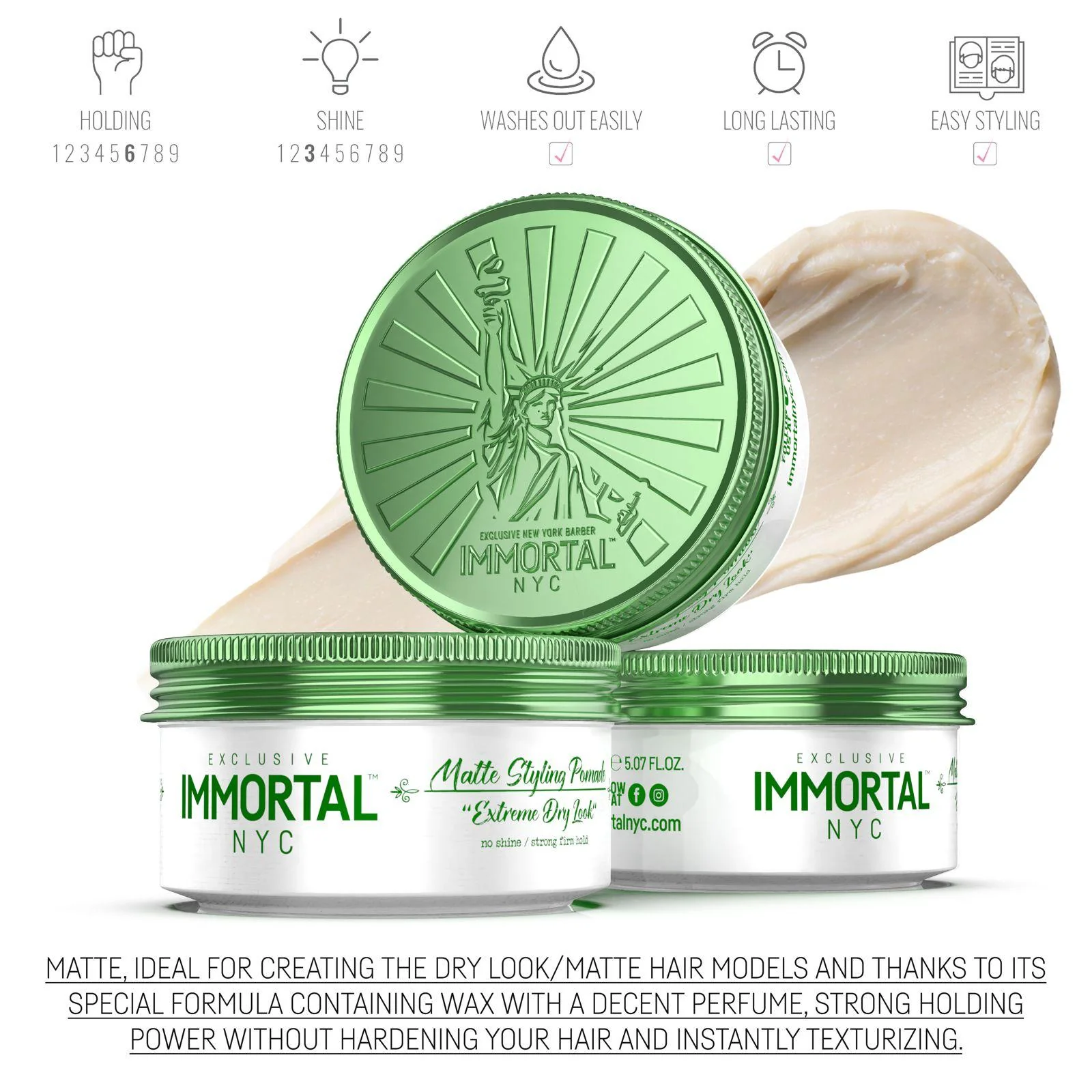 Extreme Dry Look Pomade - Image 6