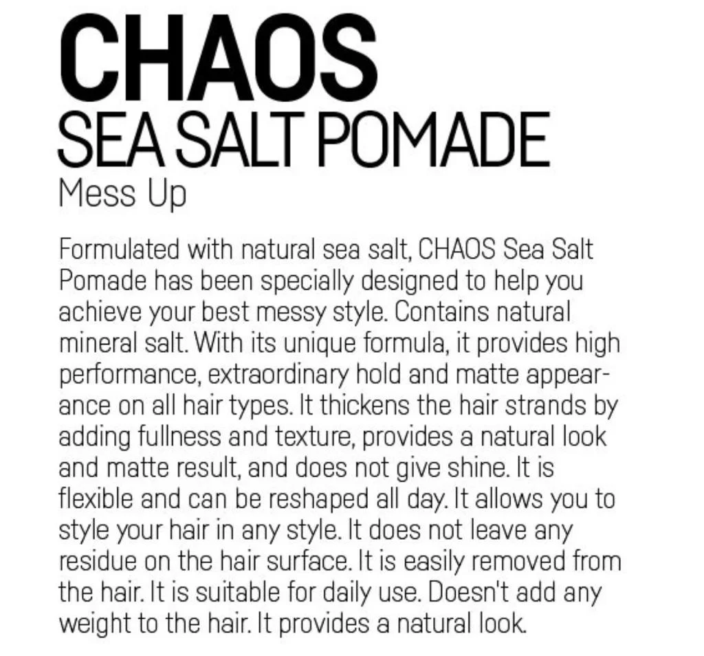 Sea Salt Pomade (new arrival) - Image 7