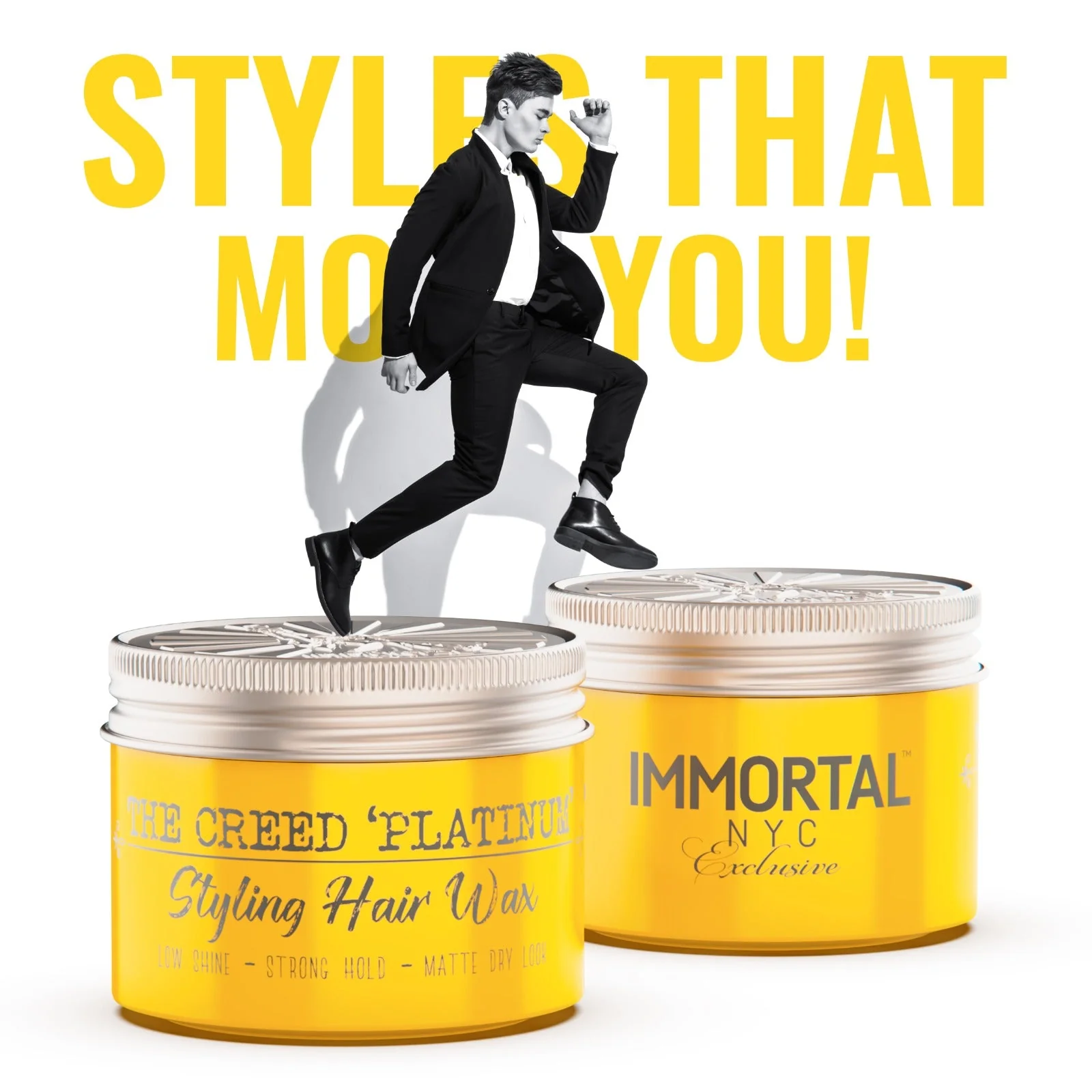 The Creed Platinum Styling Hair Wax (travel-size) - Image 10