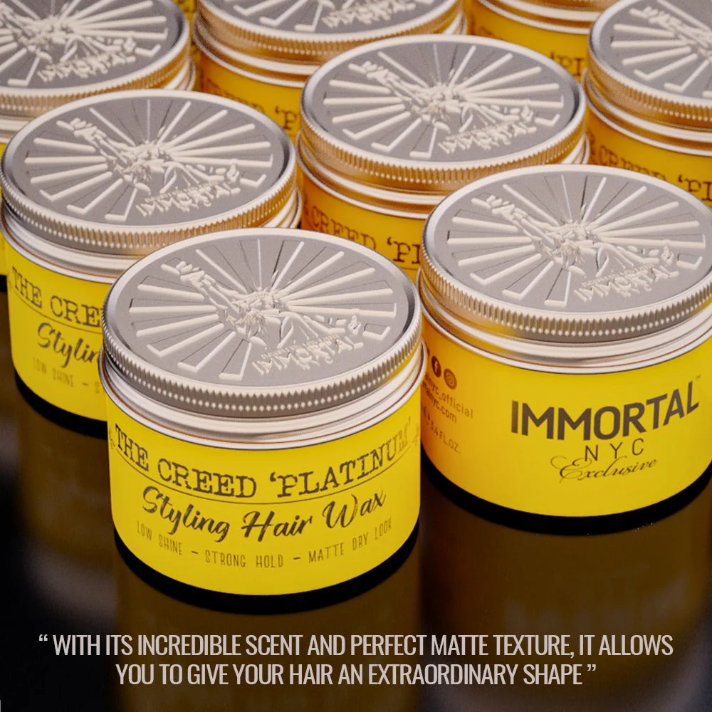 The Creed Platinum Styling Hair Wax (travel-size) - Image 11