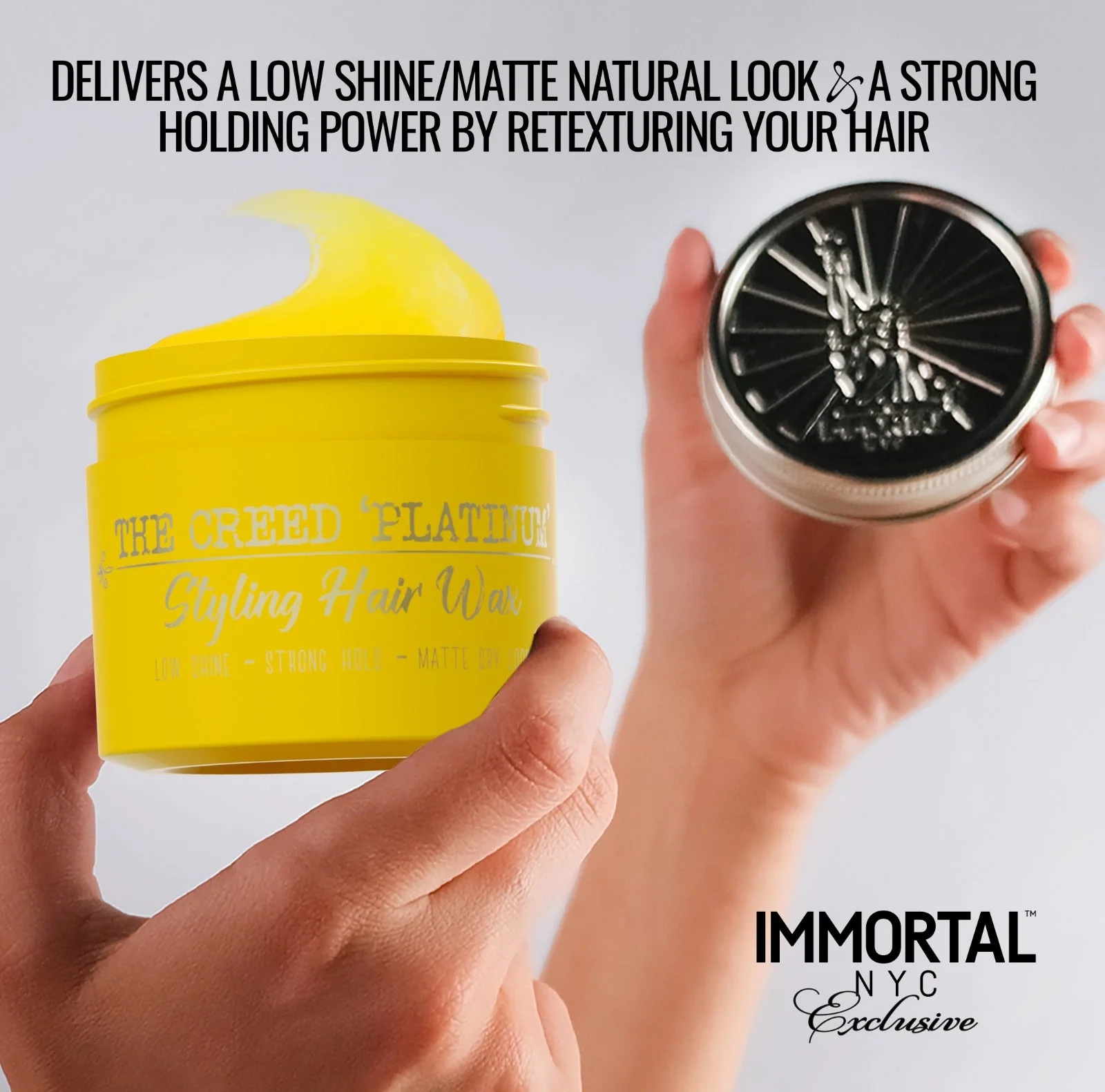 The Creed Platinum Styling Hair Wax (travel-size) - Image 6